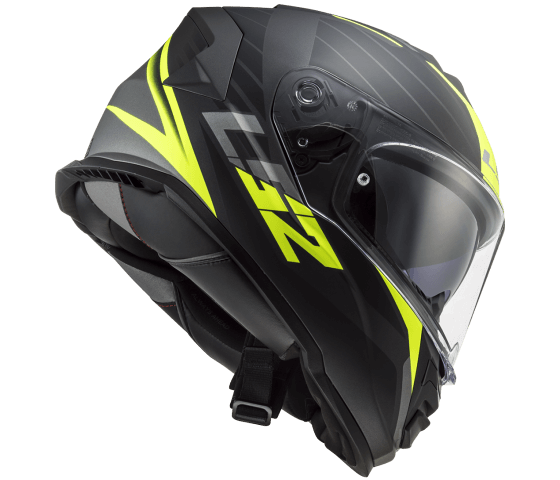 FF800 STORM NERVE Matt Black H-V Yellow