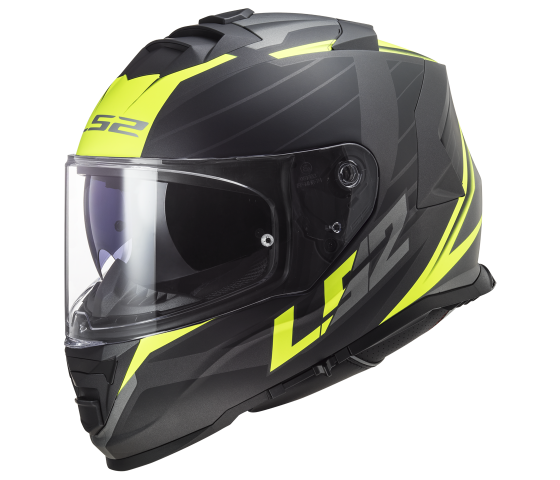 FF800 STORM NERVE Matt Black H-V Yellow