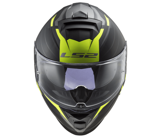 FF800 STORM NERVE Matt Black H-V Yellow