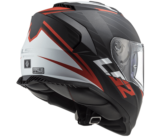 FF800 STORM NERVE Matt Black Red