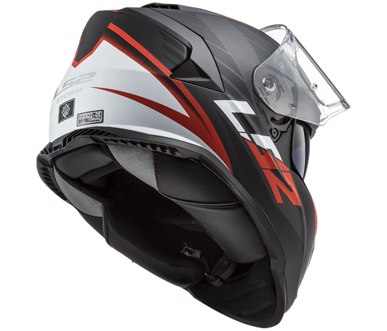 FF800 STORM NERVE Matt Black Red