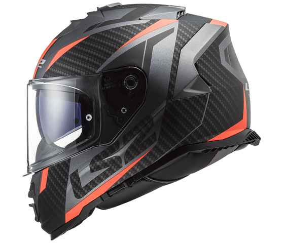 FF800 STORM RACER Matt Titanium Fluo Orange