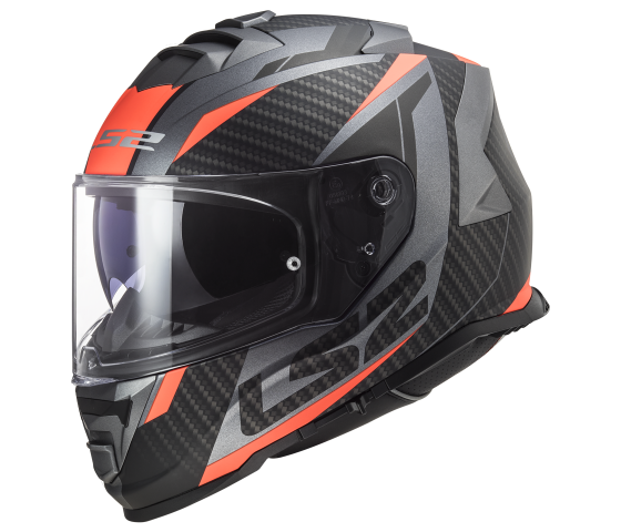 FF800 STORM RACER Matt Titanium Fluo Orange
