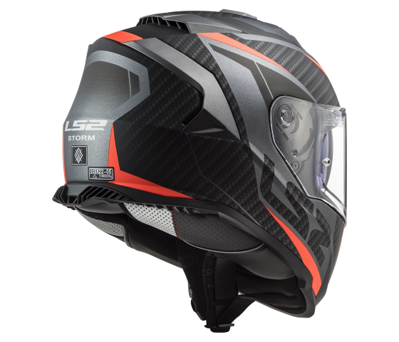 FF800 STORM RACER Matt Titanium Fluo Orange