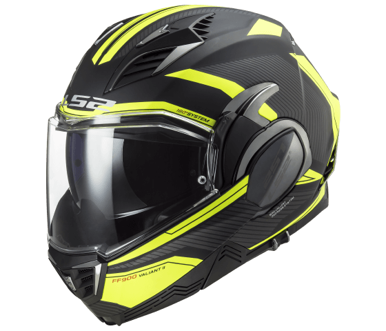 FF900 VALIANT II REVO Matt Black H-V Yellow