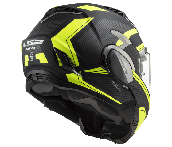 FF900 VALIANT II REVO Matt Black H-V Yellow