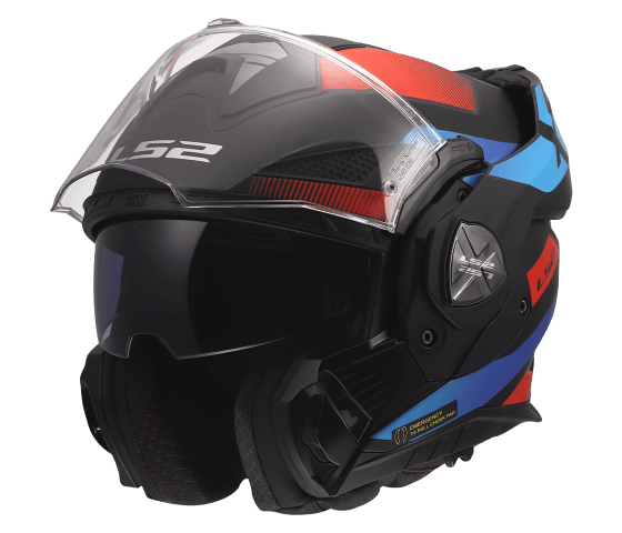 FF901 Advant X NOVA Matt Black Red Blue