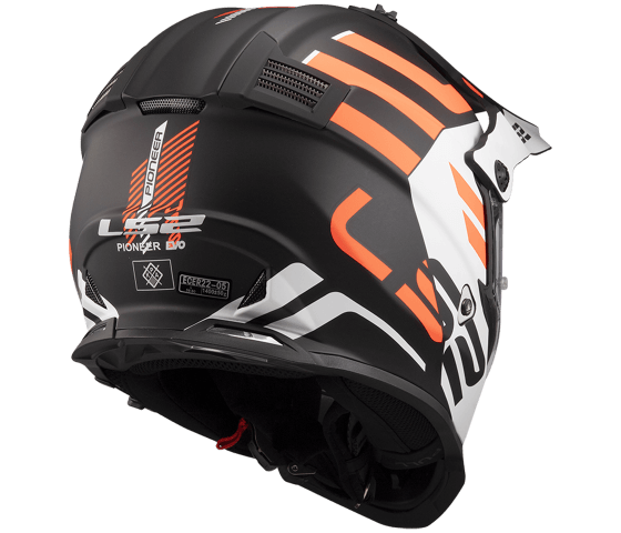 MX436 Pioneer EVO ADVENTURER Black White