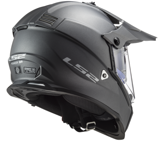 MX436 Pioneer EVO SOLID Matt Titanium