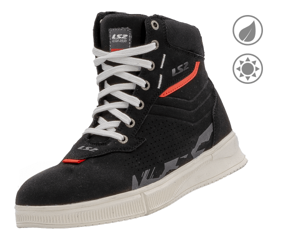 LS2 Chrome Black MAN 