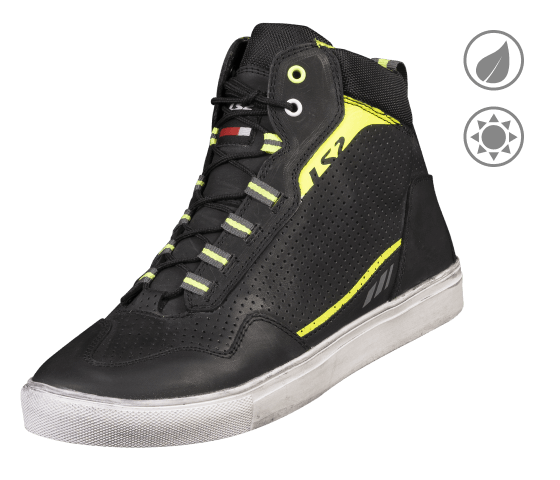 LS2 Zoe Black/H-V Yellow MAN