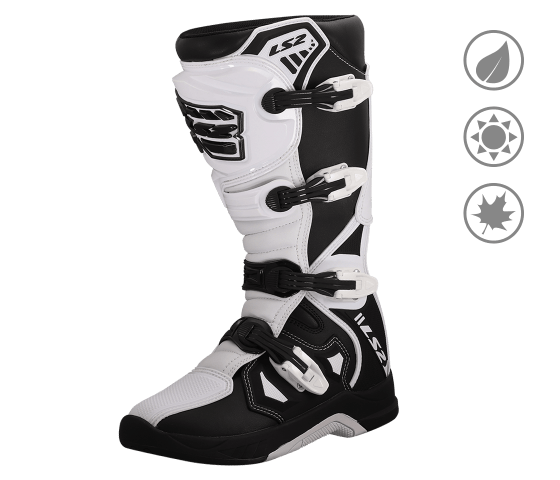 LS2 Raptor Black/White MAN