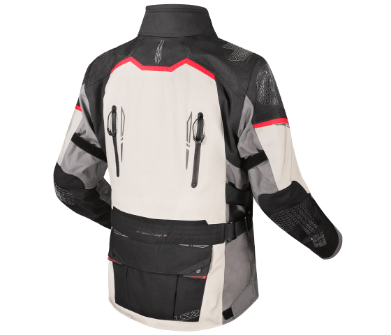 LS2 Apollo Grey/Black/Red MAN