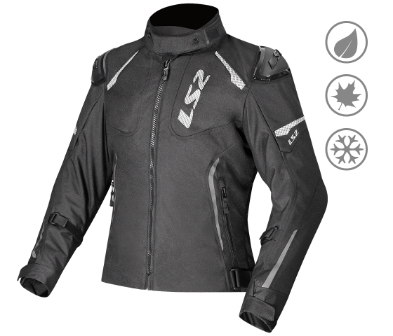 LS2 Zoom Black LADY