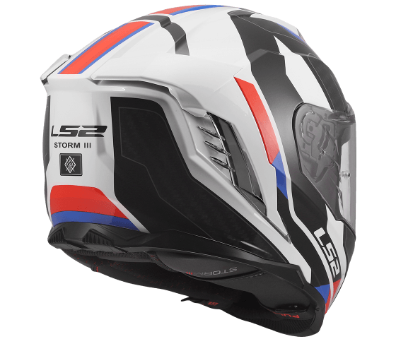 FF818 STORM III SPORTY White Blue Red